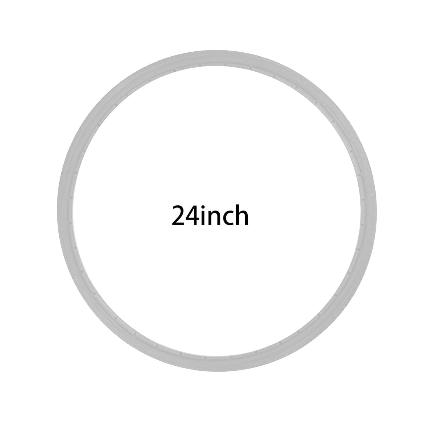 Replacement Wheelchair Puncture Proof Solid PU Rear Wheel Tires 24 Inch (24×1 3/8) Grey (Pack Of 2)