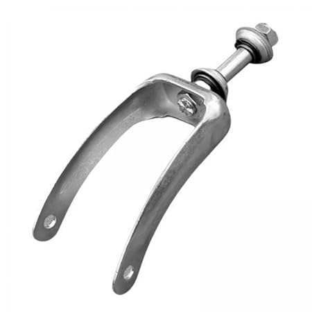 eOnekart Replacement Wheelchair Wheel Caster Fork – Heavy Duty Durable Front Wheel Fork for Standard Wheelchairs | Universal Fit for 6 to 8 Inch Caster Wheels | Easy to Install Accessories (Pack Of 2)