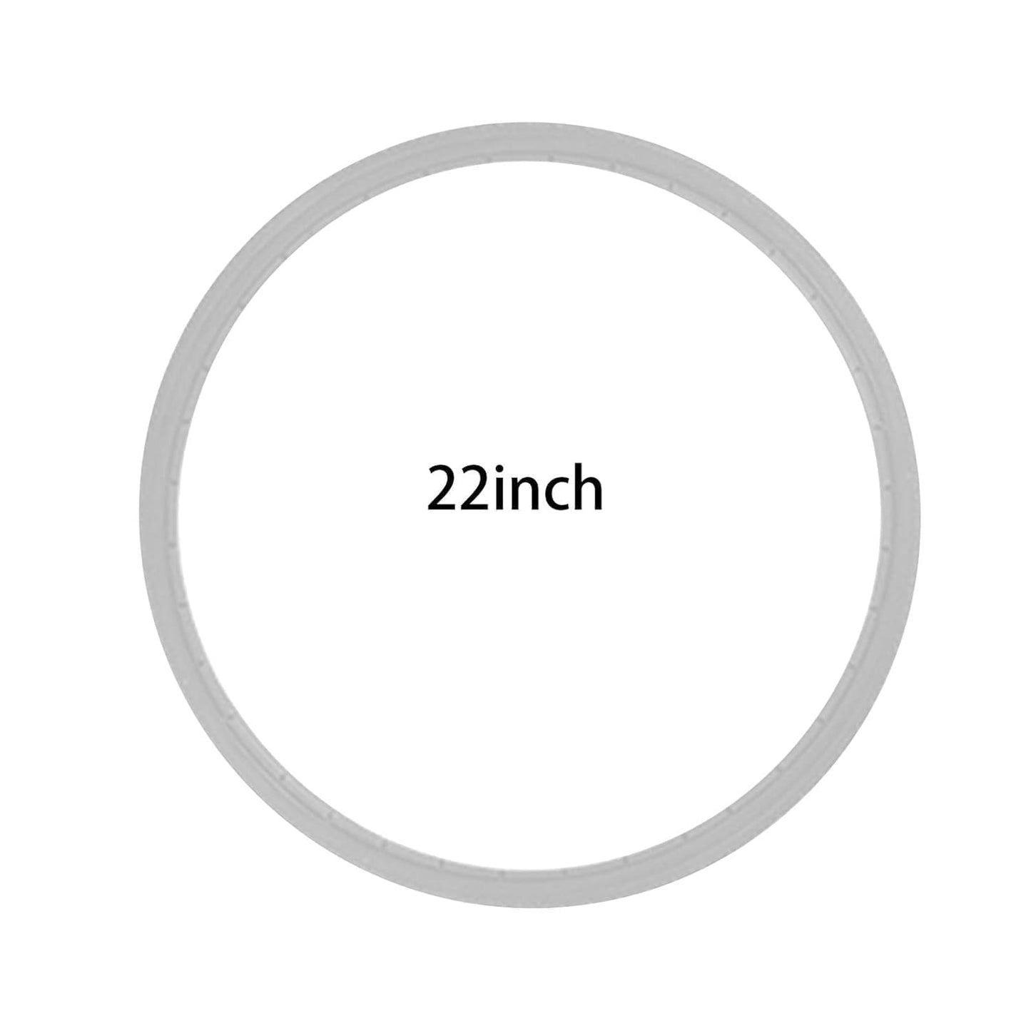 eOnekart 22 Inch (22×1 3/8) Replacement Wheelchair Puncture Proof Solid PU Rear Wheel Tires Grey (Pack Of 1)