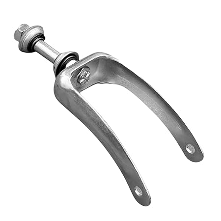 eOnakart Replacement Wheelchair Wheel Caster Fork – Heavy Duty Durable Front Wheel Fork for Standard Wheelchairs | Universal Fit for 6 to 8 Inch Caster Wheels | Easy to Install Accessories (Pack Of 1)