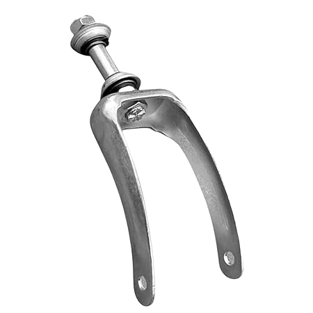 eOnekart Replacement Wheelchair Wheel Caster Fork – Heavy Duty Durable Front Wheel Fork for Standard Wheelchairs | Universal Fit for 6 to 8 Inch Caster Wheels | Easy to Install Accessories (Pack Of 2)