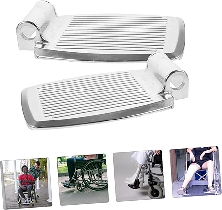 eOnekart Aluminium Foot Rest for Wheelchair (Singal) – Strong & Durable Replacement Footrests | Lightweight, Adjustable, Easy to Attach, Universal Fit for Most Standard Wheelchairs