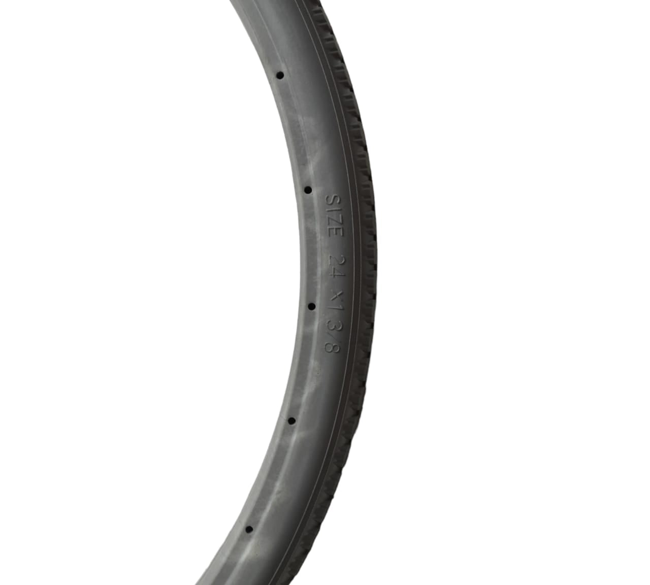 Replacement Wheelchair Puncture Proof Solid PU Rear Wheel Tires 24 Inch (24Γ1 3/8) Grey (Pack Of 1)