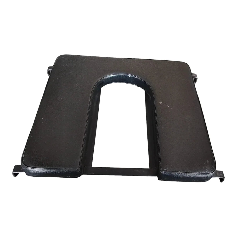 U-Cut Seat For Folding Commode Wheelchair