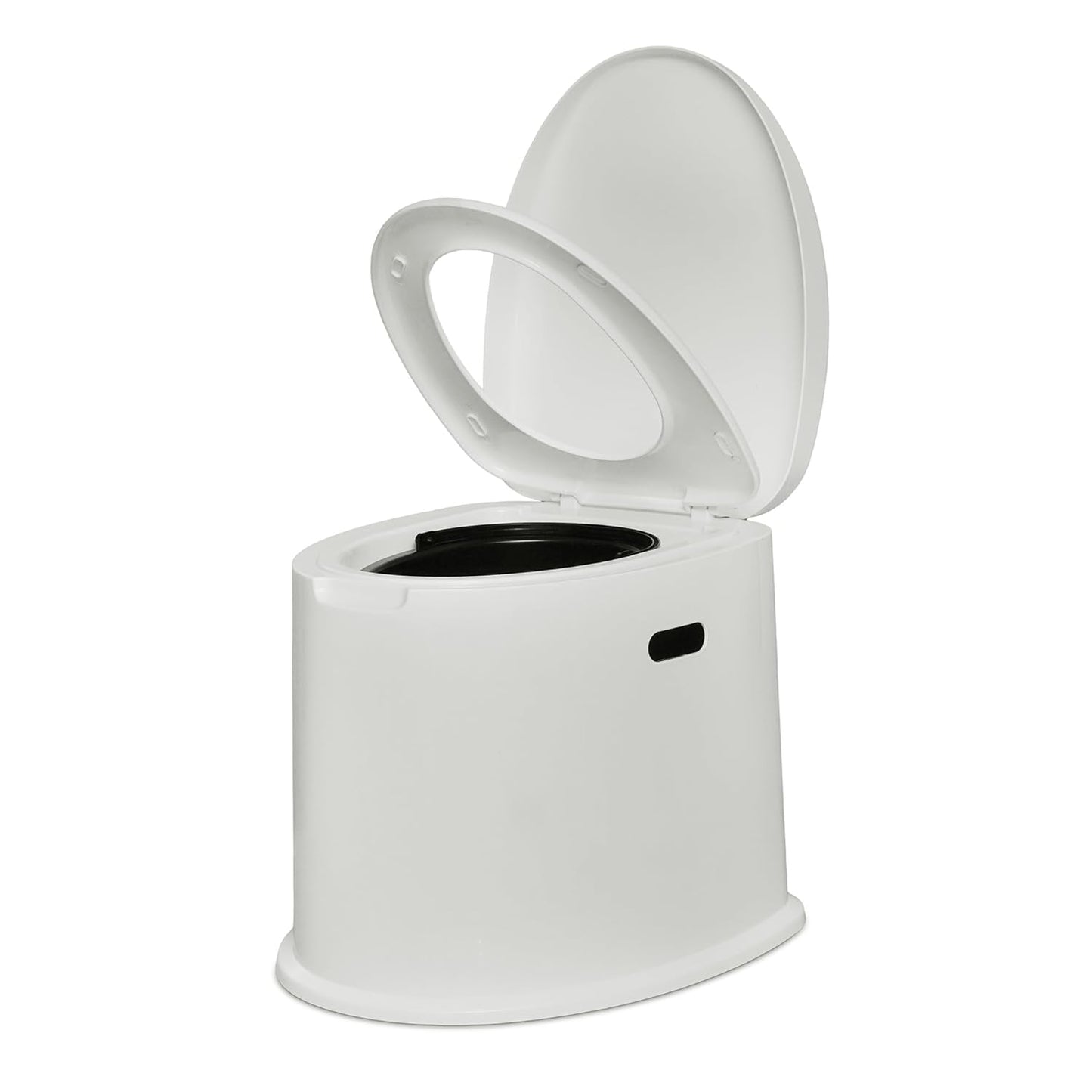 2 in 1 Top Opening Potable Commode Toilet Seat With Dual Bucket | Indian Toilet to Western Converter | Lightweight Durable & Suitable for Travel, Camping & Home Easy to Use | Weight 3Kg. Only