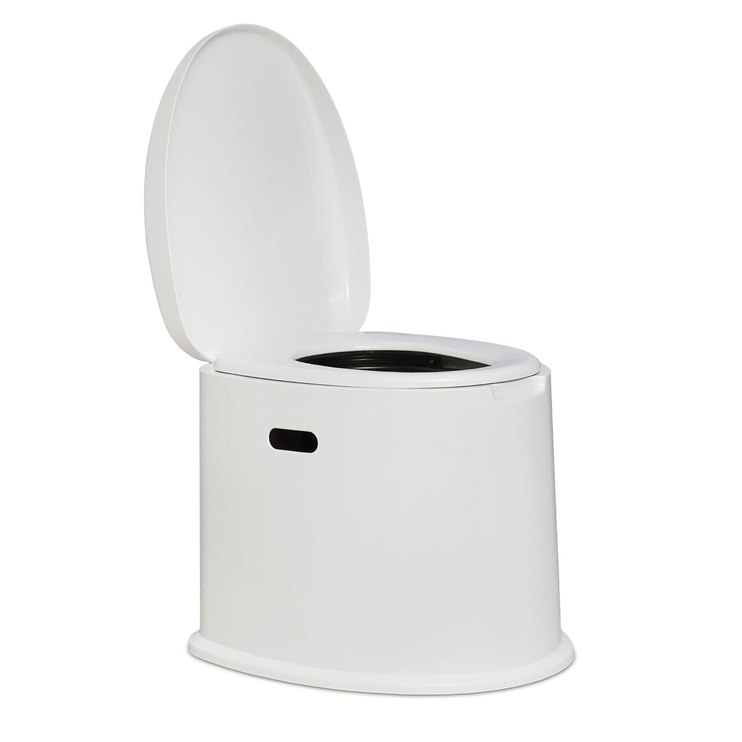 2 in 1 Top Opening Potable Commode Toilet Seat With Dual Bucket | Indian Toilet to Western Converter | Lightweight Durable & Suitable for Travel, Camping & Home Easy to Use | Weight 3Kg. Only