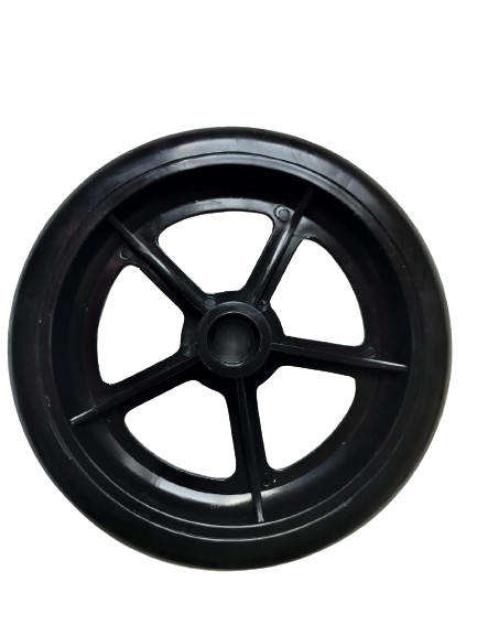 8 Inch Front Caster Wheel for Wheelchair Without Bearing (Pack of 2)