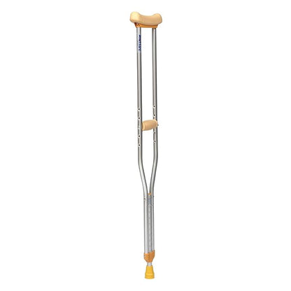 eOnekart Adjustable Under Arm Crutches for Adults (Small Size) | Lightweight Aluminium Walking Support | Anti-Slip Rubber Tips | Height Adjustable Walking Aid for Injury, Surgery & Mobility Support