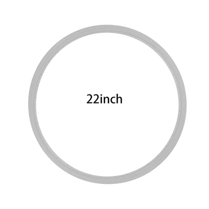 eOnekart 22 Inch (22×1 3/8) Replacement Wheelchair Puncture Proof Solid PU Rear Wheel Tires Grey (Pack Of 1)