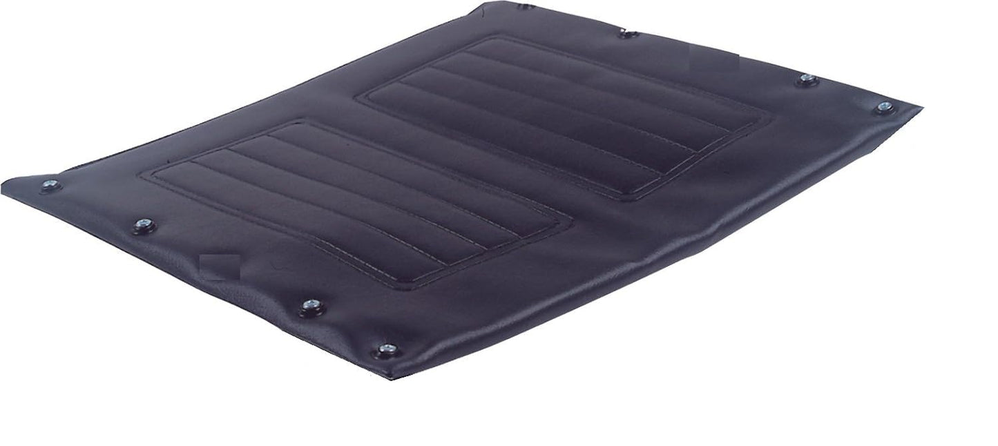 eOnekart Universal Fit Wheelchair Replacement Seat Cover of Size 17" Width x 19" Depth | Deluxe Leather Waterproof Easy to Clean & Use | Comfortable, Washable & Durable for Standard Wheelchairs