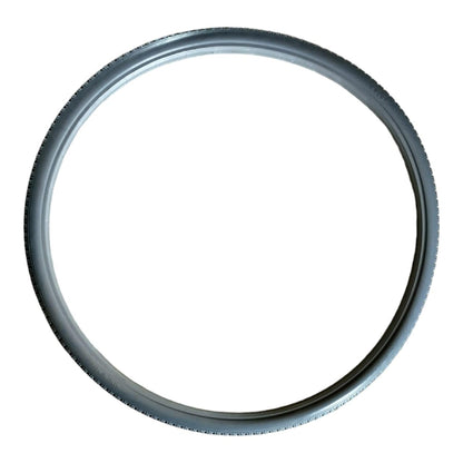 eOnekart 22 Inch (22×1 3/8) Replacement Wheelchair Puncture Proof Solid PU Rear Wheel Tires Grey (Pack Of 1)