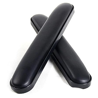 eOnekart Wheelchair Armrest Pad Replacement – Universal Fit, Comfortable Soft Cushion Desk Pads for Manual & Electric Wheelchairs | Leather Foam Arm Rest Support | Mobility Spare Parts Accessories (1 Pair)