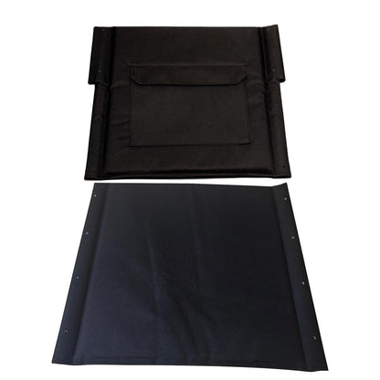 eOnekart Wheelchair Replacement Seat & Back Cover Set Size 16x18 – Durable Nylon Fabric, Universal Fit for Standard Wheelchairs, Comfortable, Washable Replacement Parts for Wheelchair