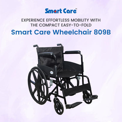 Foldable Lightweight Durable MAG WHEELCHAIR SC-809-B PC (Powder Coated)