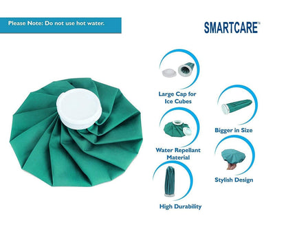 Smartcare Ice Bag Reliving Pain & Swelling Therapy | Aches, Injuries, Strain-effective Reusable Cold Cool Pack | Targeted Comfort | Easy to Use