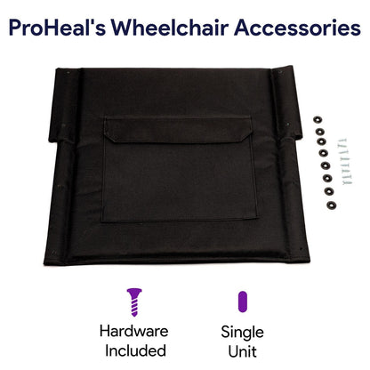 eOnekart Wheelchair Replacement Seat & Back Cover Set Size 16x18 – Durable Nylon Fabric, Universal Fit for Standard Wheelchairs, Comfortable, Washable Replacement Parts for Wheelchair