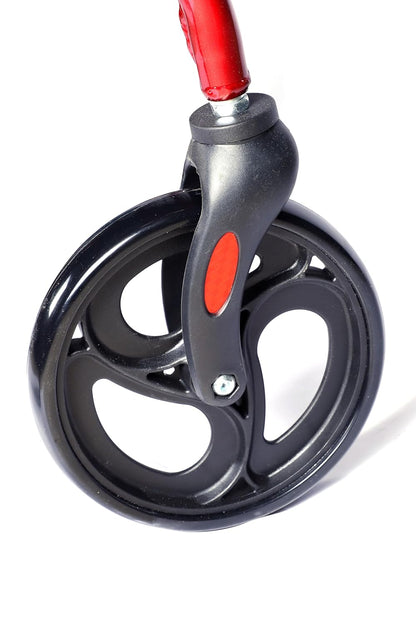 Lightweight Foldable Aluminium Dual Use Rollator Walker With Seat for Seniors