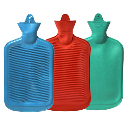 Hot Water Bag (2 Litre) Non-electric Rubber Heating Bottle, Heat Pouch, Heat Bag for Body Pain Relief Therapy in Shoulder, Back, Neck, Period Cramps, Muscle Relaxation, Aches Soothing Hot & Cold Therapies Unisex | Multicolor