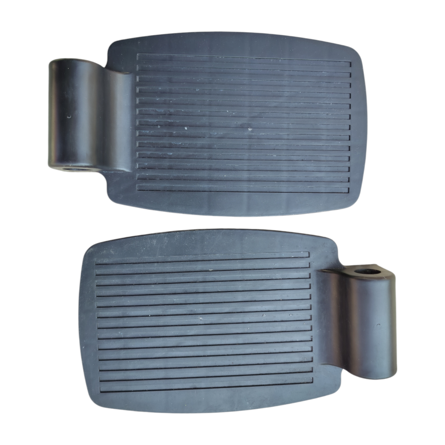 Wheelchair Footrest - Replacement Plastic Footplate For Wheelchairs | Easy Install (Pack Of 2)
