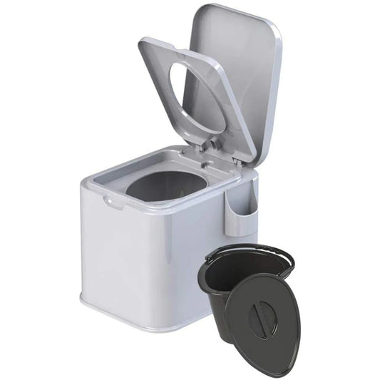 Supremo Portable Commode/toilet Seat for Patients, Elders, Seniors, Handicap & Pregnant Lady| Suitable for Travel | Easy to Carry & Use | Outdoor/indoor