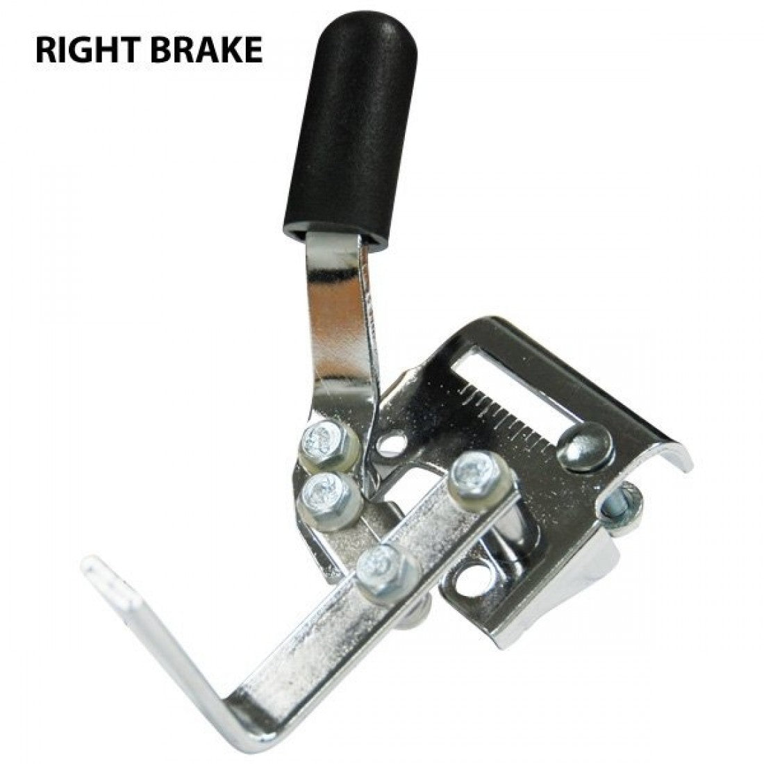 Wheelchair Wheel Lock Side Brake | Replacement Push to Lock Wheelchair Brakes | Left and Right Sides