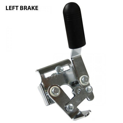 Wheelchair Wheel Lock Side Brake | Replacement Push to Lock Wheelchair Brakes | Left and Right Sides