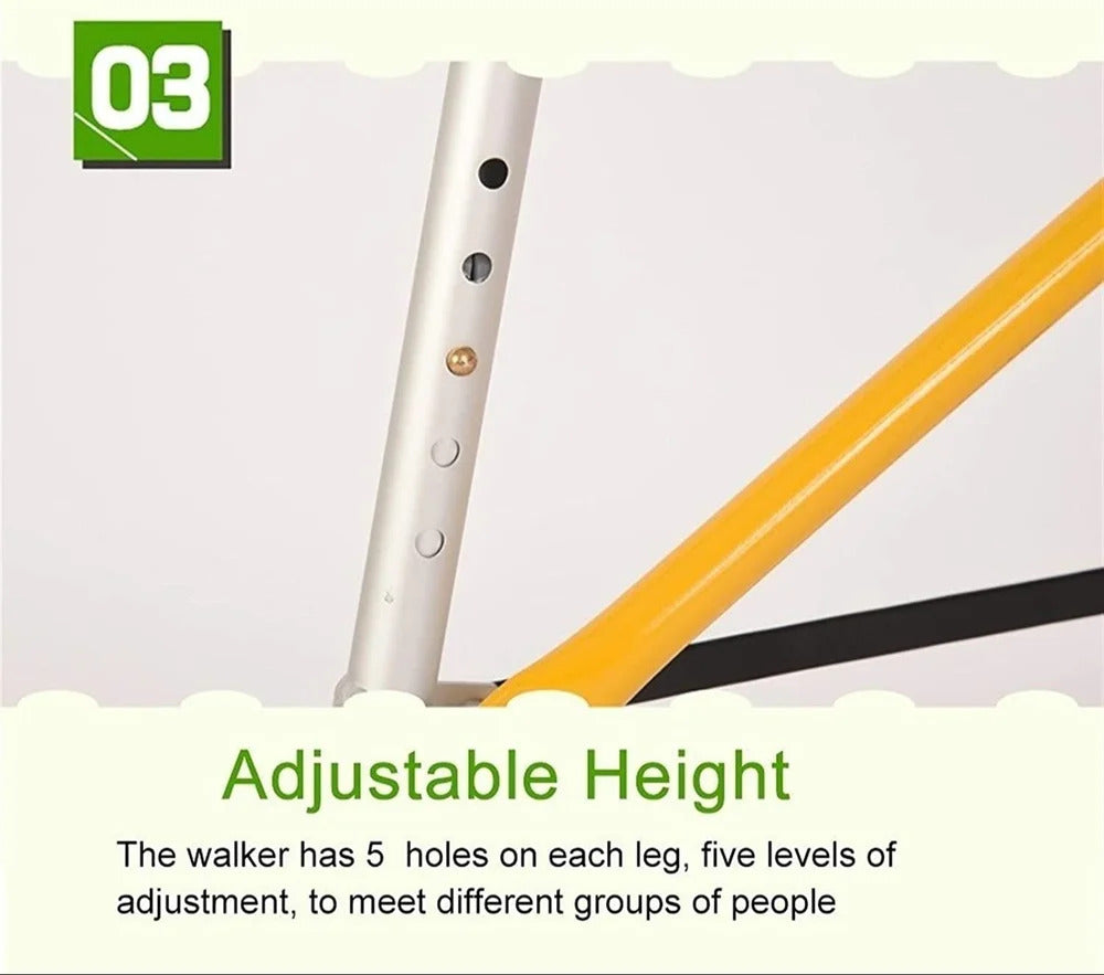 eOnekart CP Child Rollator Walker | Lightweight Foldable Reverse Walker for Kids | Soft Wheels | Aluminum Frame | Height Adjustable | Child Stand & Mobility Support for Cerebral Palsy