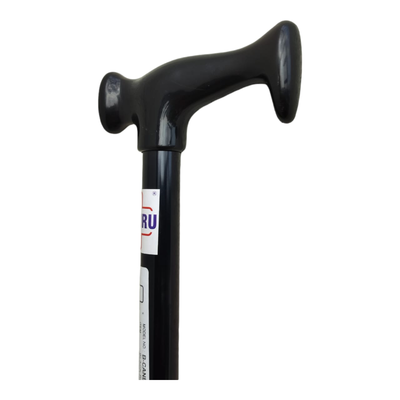 Premium Height Adjustable Lightweight Portable Walking Stick B-CANE939-BLACK