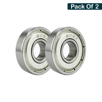 608Z (8x22x7mm) Ball Bearings Metal Double Shielded Radial Ball Bearings | 3D Printer or Robotics or DIY Projects or Wheelchair Wheel